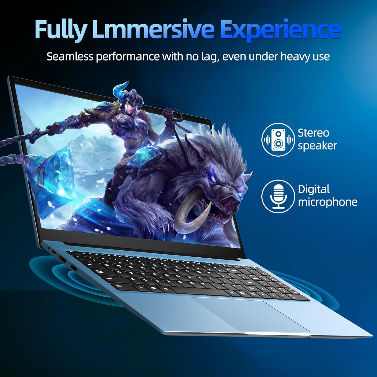 SGIN Laptop 15.6 Inch Laptops Computer, Celeron N4000 Processor, Windows 11, 4GB RAM 128GB SSD, BT5.0, HDMI, Webcam, 7000mah Battery, 180° Viewing, 2.4/5G WiFi, USB 3.2, Type-C(Gray)